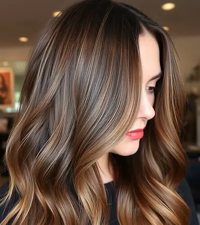 beautiful-highlights-hair-brown